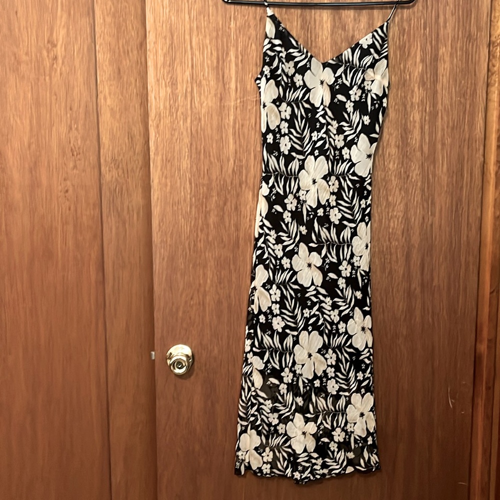 Poly midi summer dress